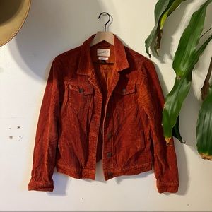 Rust corduroy jacket | Universal Thread